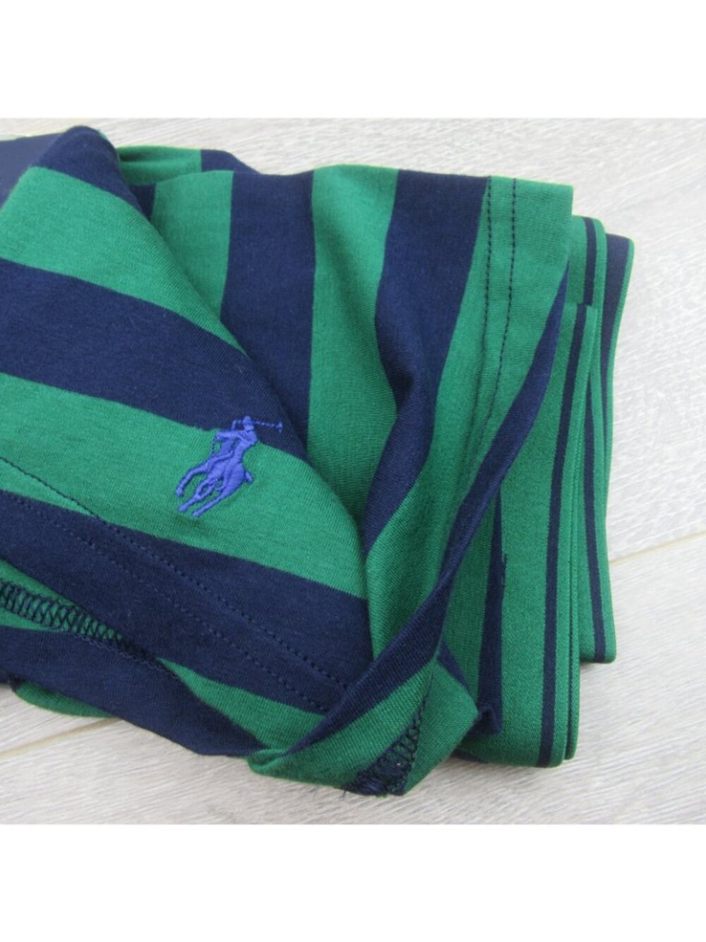 Polo Ralph Lauren Boxer Briefs Mens Size XL Green Navy Striped NEW FL501S - Picture 9 of 10